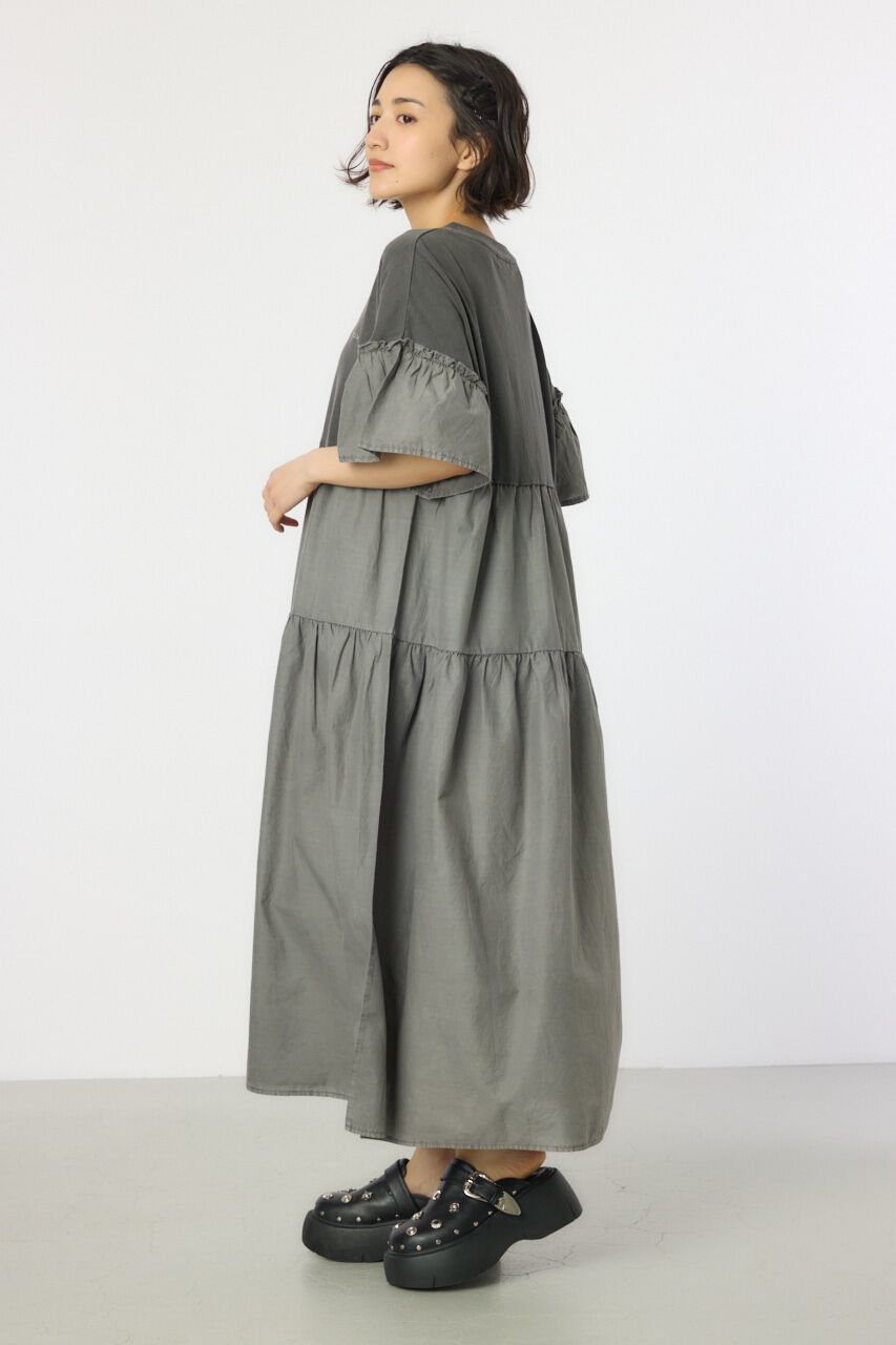 RODEO CROWNS「ピグメントドッキングティアードワンピース」|ワンピース|