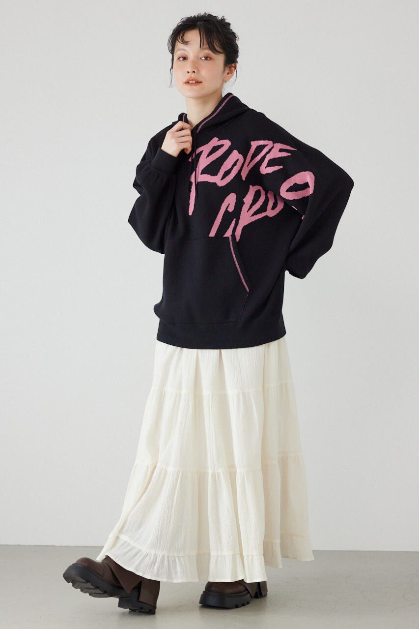 RODEO CROWNS「スウェットライクフロントロゴニットフーディー」|パーカー|