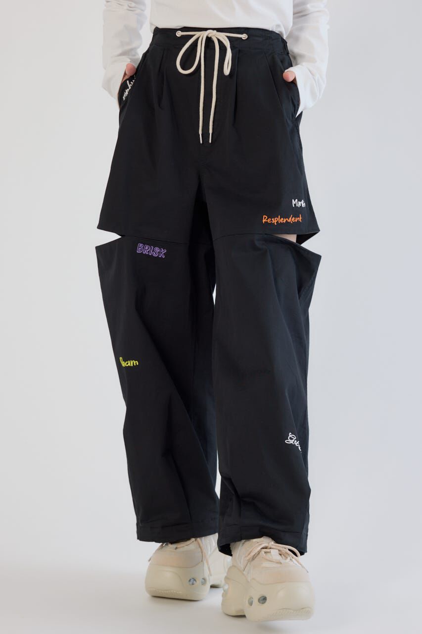 RODEO CROWNS「embroideryサイドジップパンツ」|その他|