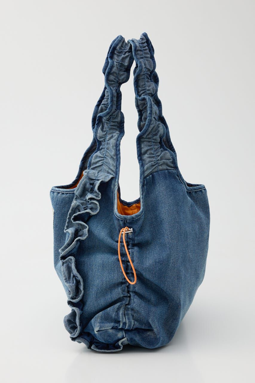 RODEO CROWNS「デニムフリルギャザーバッグ」|その他|