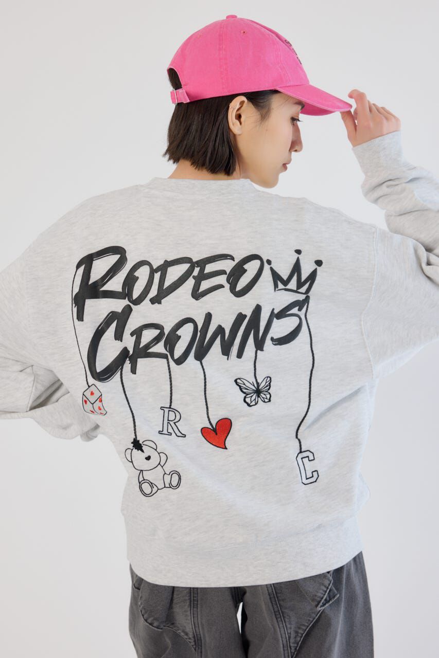 RODEO CROWNS「Dangling Charmsスウェット」|パーカー|T.GRY