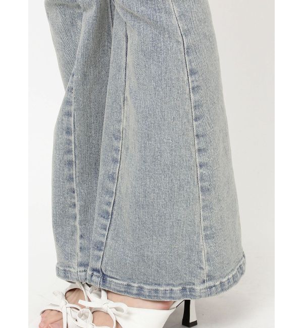 RESEXXY「【追加生産分】カットアウトリボンデニムパンツ」|デニム|
