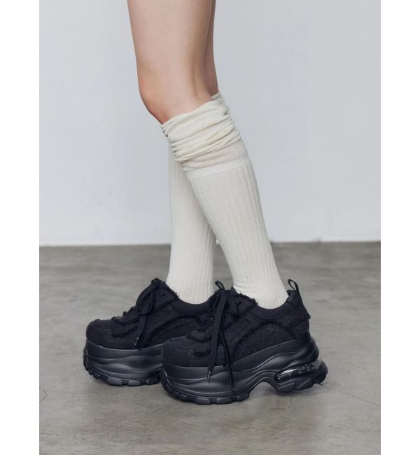 EMODA「【WEB限定カラー登場！】エアバルキーカットオフスニーカー」|スニーカー|