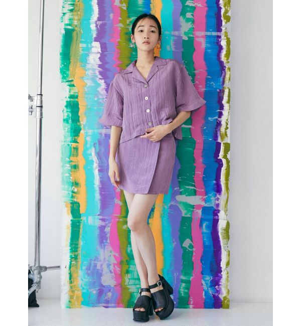 MURUA「ハイウエストラップミニスカート【セットアップ着用可】」|スカート|