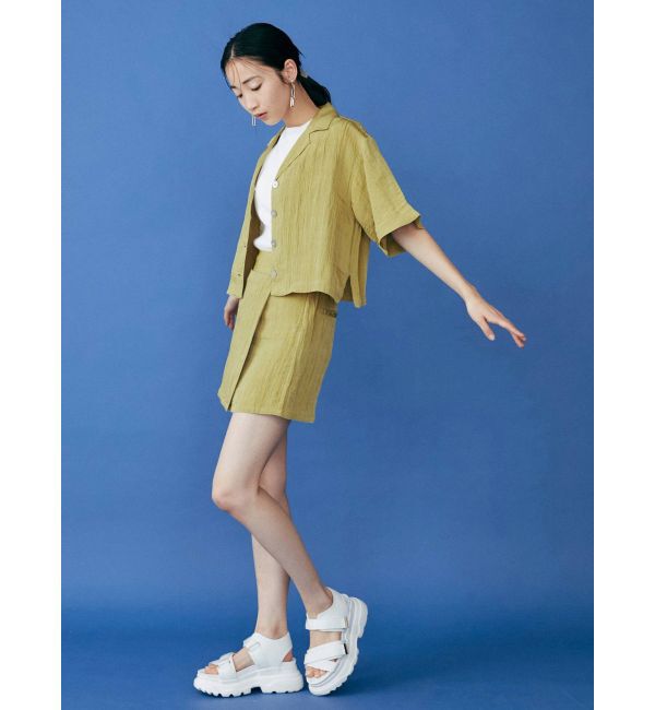 MURUA「ハイウエストラップミニスカート【セットアップ着用可】」|スカート|