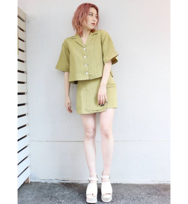 MURUA「ハイウエストラップミニスカート【セットアップ着用可】」|スカート|