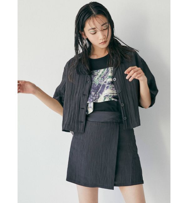 MURUA「ハイウエストラップミニスカート【セットアップ着用可】」|スカート|