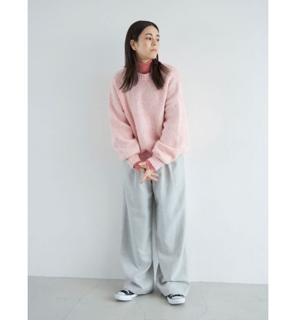 Ungrid「ウール混ルーズタックパンツ」|その他|