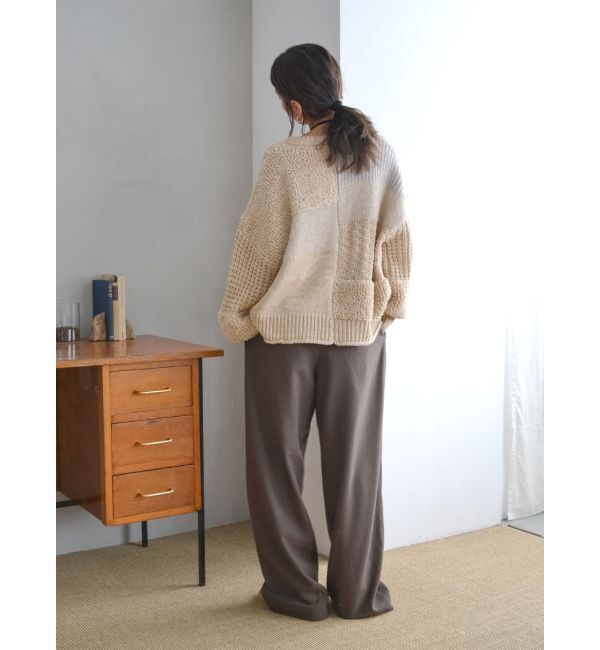 Ungrid「ウール混ルーズタックパンツ」|その他|