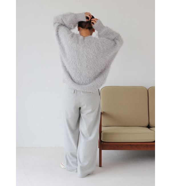 Ungrid「ウール混ルーズタックパンツ」|その他|