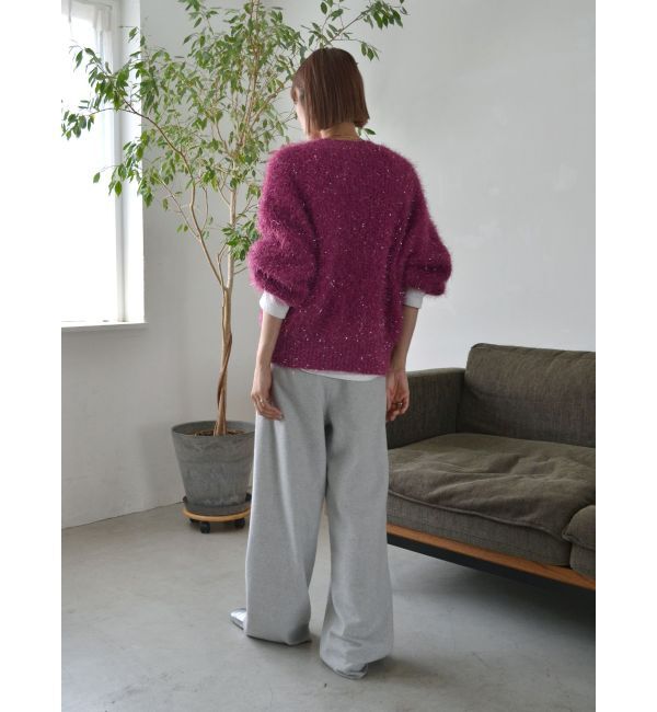 Ungrid「ウール混ルーズタックパンツ」|その他|