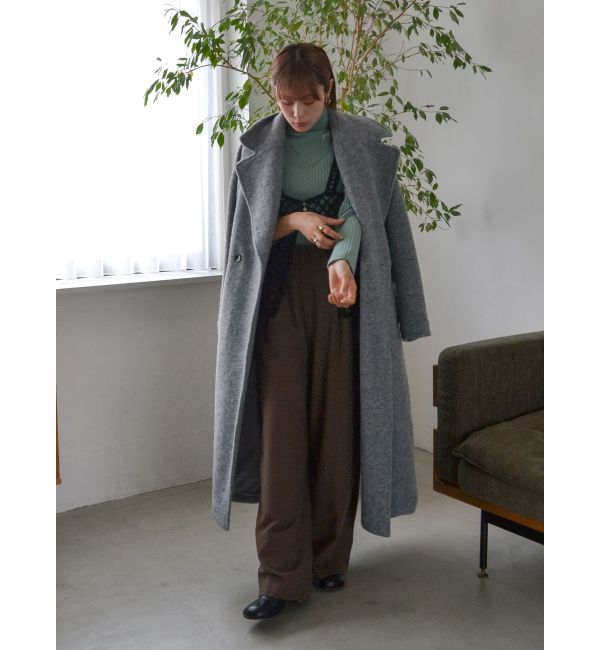 Ungrid「ウール混ルーズタックパンツ」|その他|