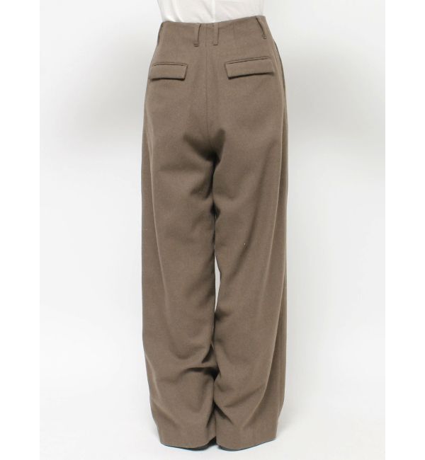 Ungrid「ウール混ルーズタックパンツ」|その他|