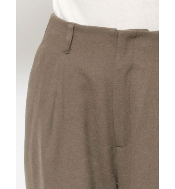 Ungrid「ウール混ルーズタックパンツ」|その他|