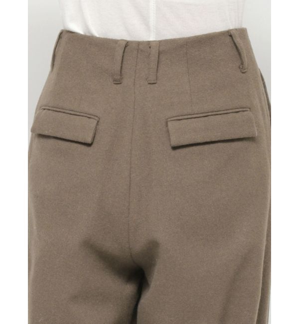 Ungrid「ウール混ルーズタックパンツ」|その他|