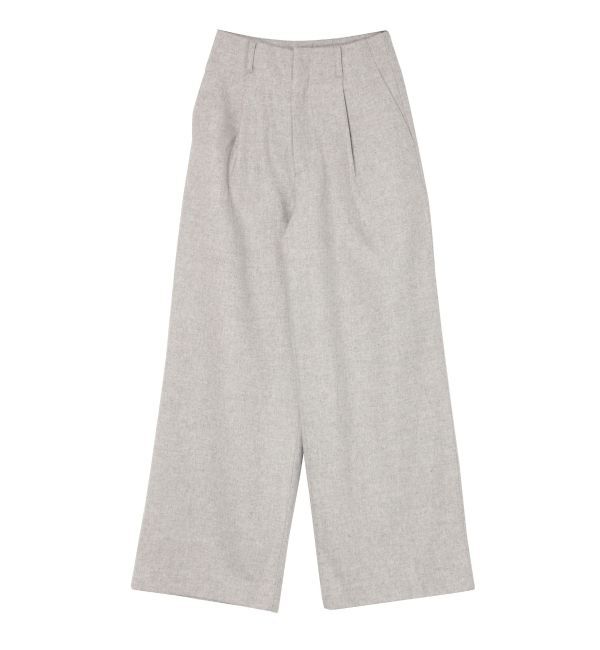 Ungrid「ウール混ルーズタックパンツ」|その他|