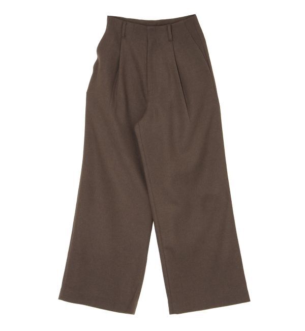 Ungrid「ウール混ルーズタックパンツ」|その他|