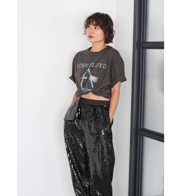 Ungrid「PINK FLOYD ロゴTee」|Tシャツ・カットソー|