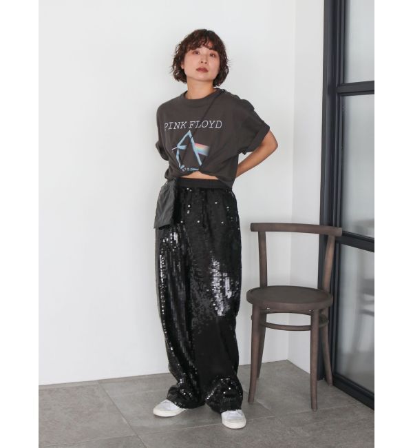 Ungrid「PINK FLOYD ロゴTee」|Tシャツ・カットソー|