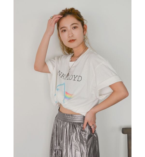 Ungrid「PINK FLOYD ロゴTee」|Tシャツ・カットソー|