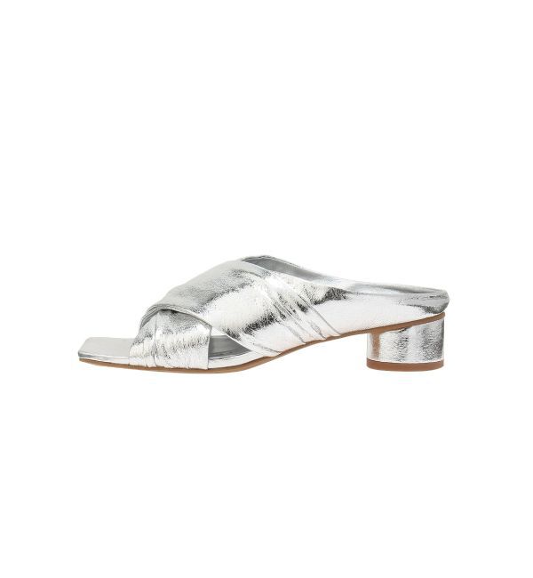 Ungrid「スクエアトゥメタリックサンダル」|その他|