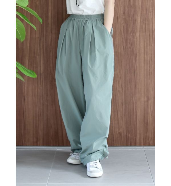 Ungrid「ナイロン混ラインパンツ」|その他|