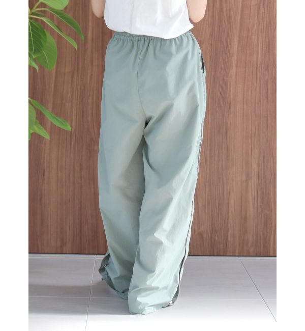 Ungrid「ナイロン混ラインパンツ」|その他|