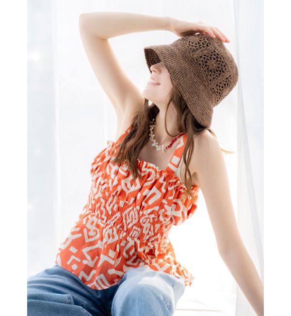 Ungrid「かぎ編みニット帽」|その他|
