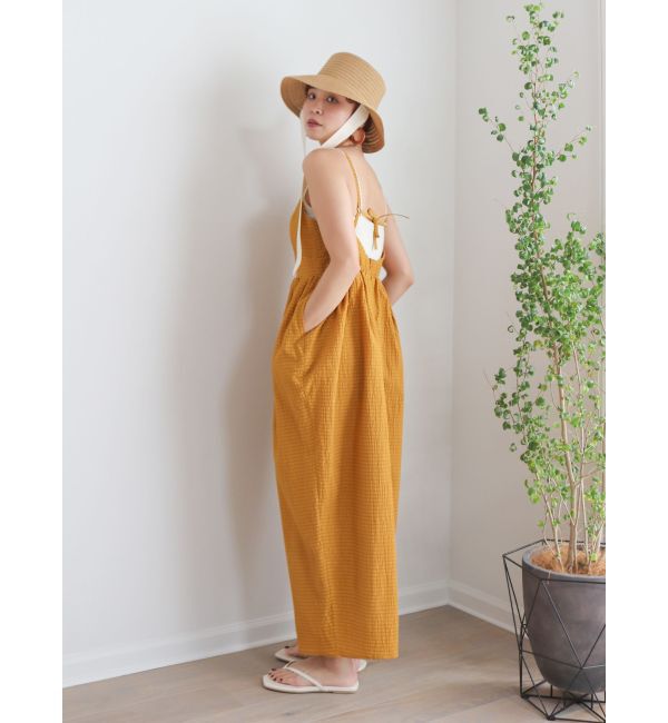 Ungrid「タックボリュームキャミワンピース」|ワンピース|