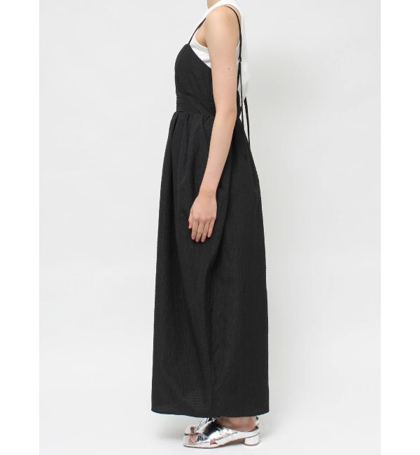 Ungrid「タックボリュームキャミワンピース」|ワンピース|