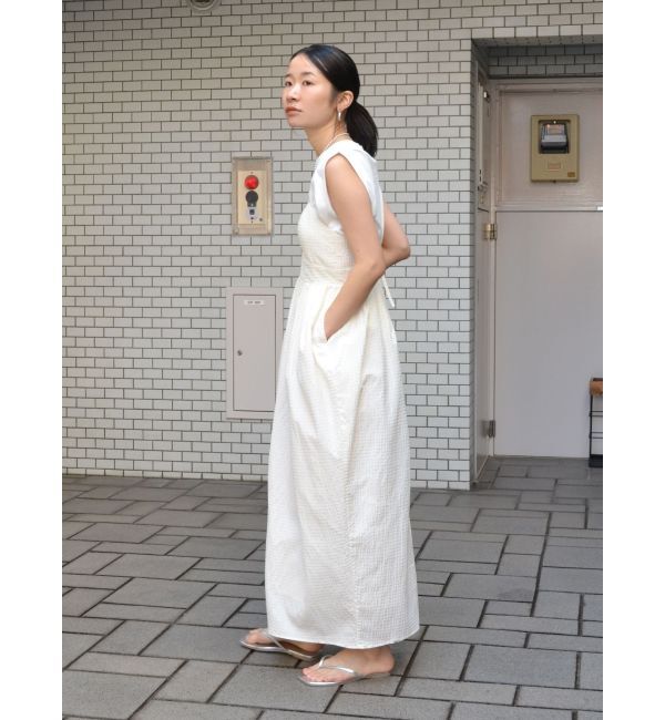 Ungrid「タックボリュームキャミワンピース」|ワンピース|