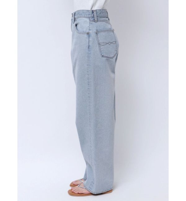 Ungrid「ルーズフィットテーパードデニム」|デニム|
