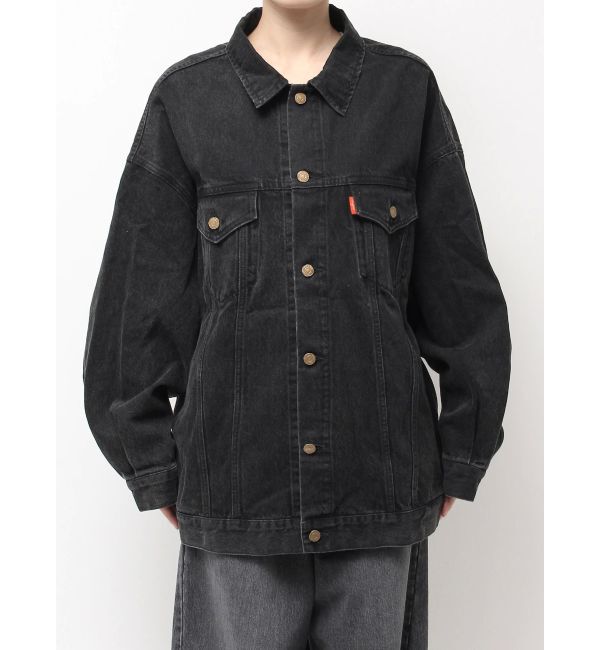 Ungrid「ビッグシルエットデニムジャケット」|ブルゾン・スタジャン|