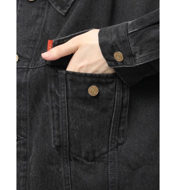Ungrid「ビッグシルエットデニムジャケット」|ブルゾン・スタジャン|