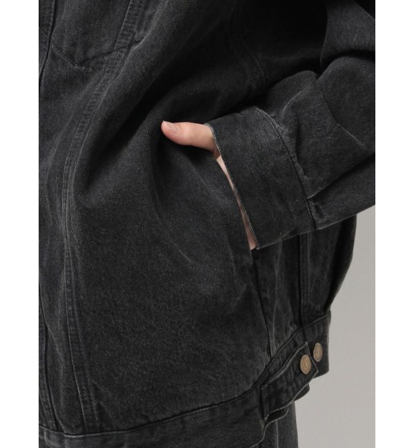 Ungrid「ビッグシルエットデニムジャケット」|ブルゾン・スタジャン|