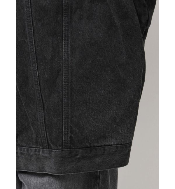 Ungrid「ビッグシルエットデニムジャケット」|ブルゾン・スタジャン|