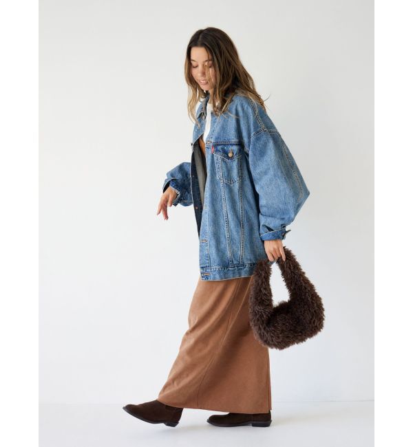 Ungrid「ビッグシルエットデニムジャケット」|ブルゾン・スタジャン|