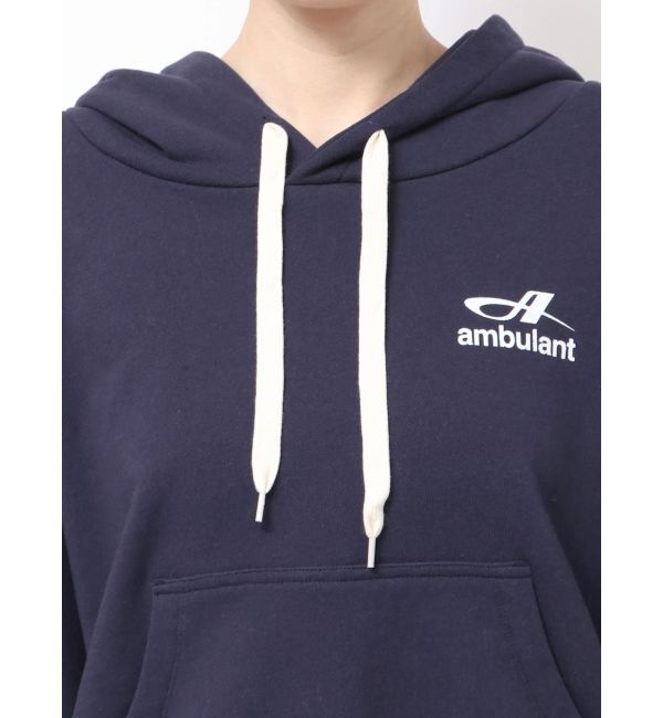 Ungrid「【WEB限定】ショートロゴプリントパーカー」|パーカー|