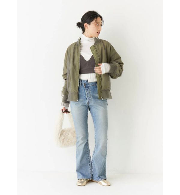 Ungrid「チュールドッキングMA-1」|ブルゾン・スタジャン|