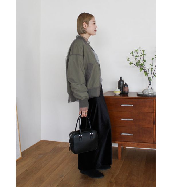 Ungrid「チュールドッキングMA-1」|ブルゾン・スタジャン|