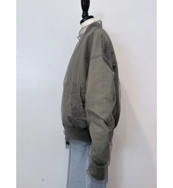 Ungrid「チュールドッキングMA-1」|ブルゾン・スタジャン|