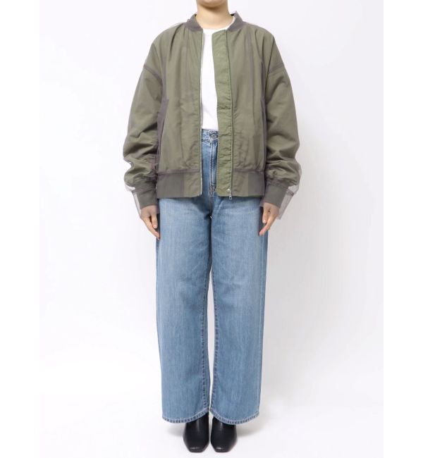 Ungrid「チュールドッキングMA-1」|ブルゾン・スタジャン|