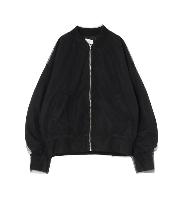 Ungrid「チュールドッキングMA-1」|ブルゾン・スタジャン|