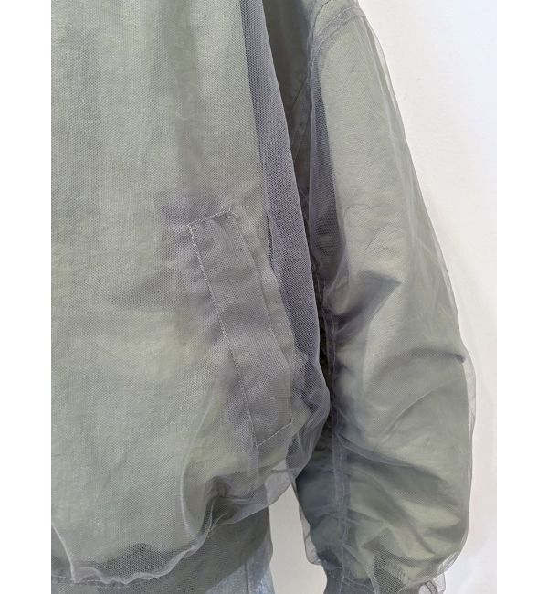 Ungrid「チュールドッキングMA-1」|ブルゾン・スタジャン|