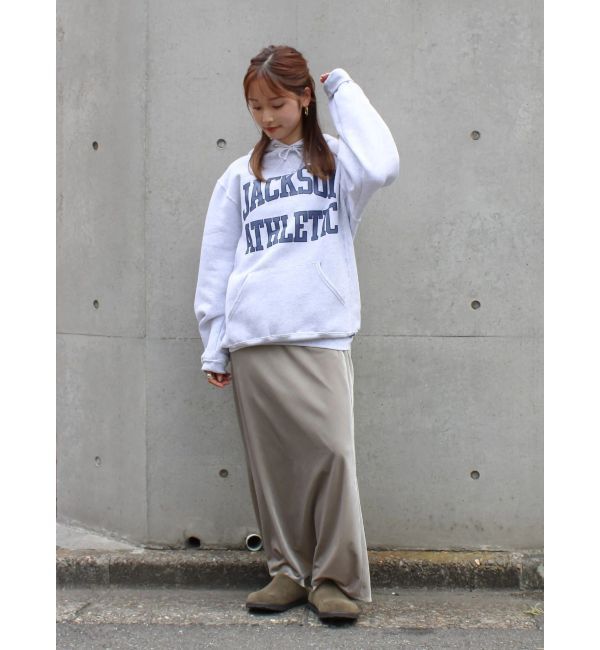 Ungrid「フィットベロアスカート」|スカート|