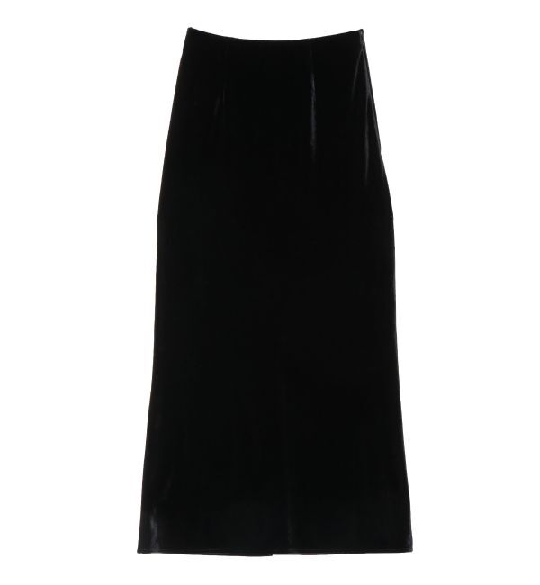 Ungrid「フィットベロアスカート」|スカート|