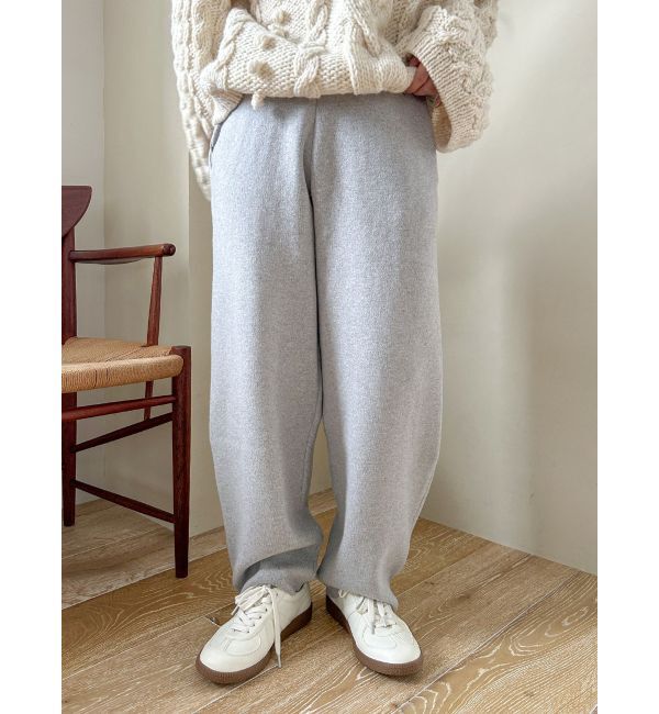 Ungrid「カシミヤ混ニットパンツ」|その他|