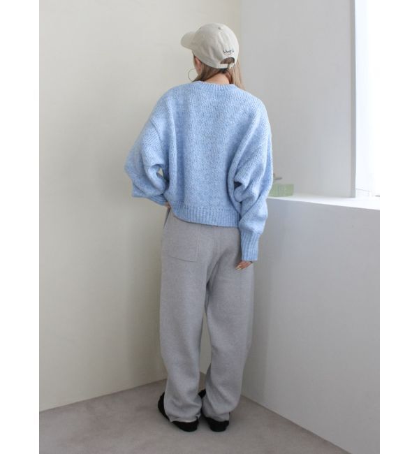 Ungrid「カシミヤ混ニットパンツ」|その他|