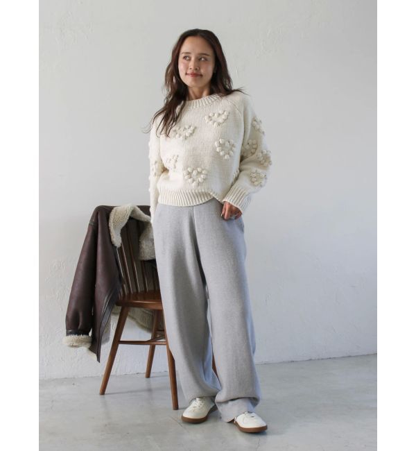 Ungrid「カシミヤ混ニットパンツ」|その他|