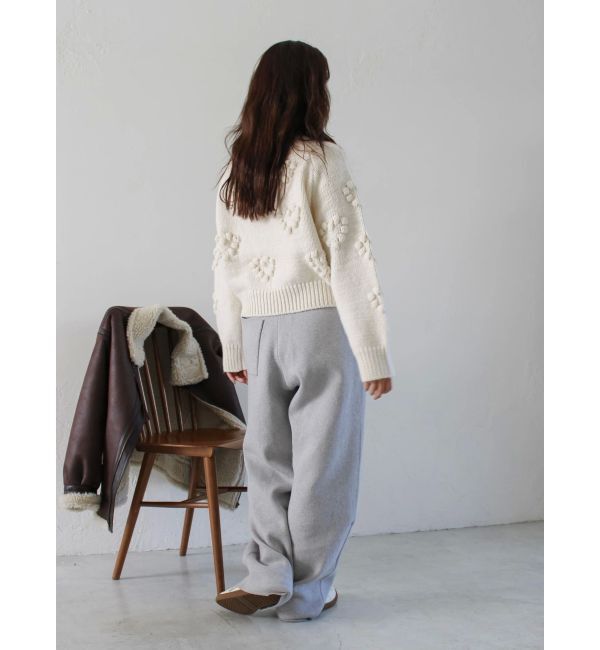 Ungrid「カシミヤ混ニットパンツ」|その他|